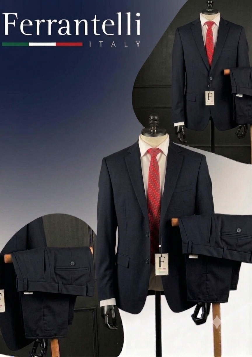 Costume Microfibra Lapela Notch