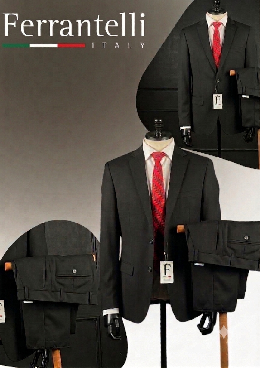 Costume Microfibra Lapela Notch