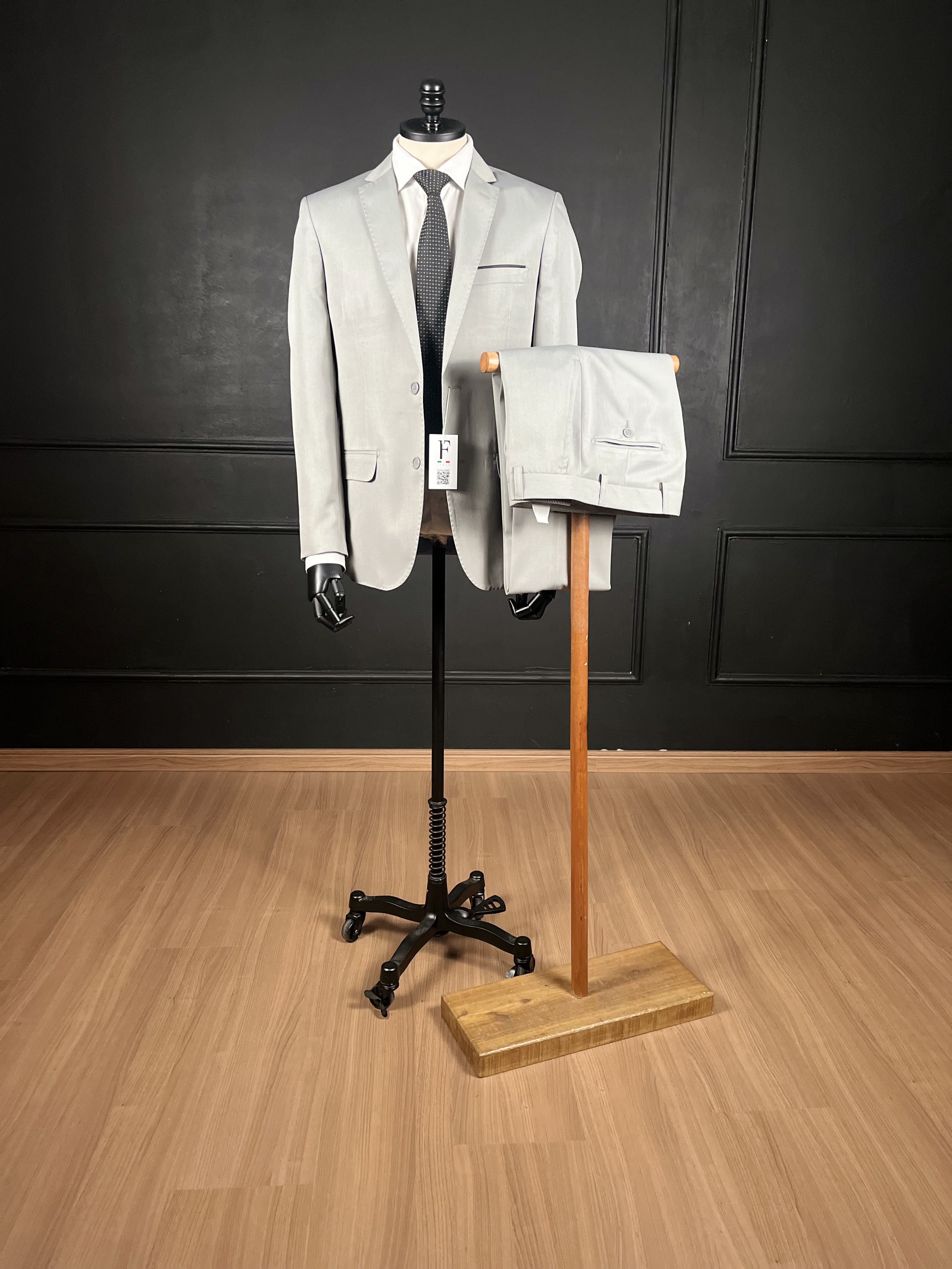 Costume Poliviscose Lapela Notch