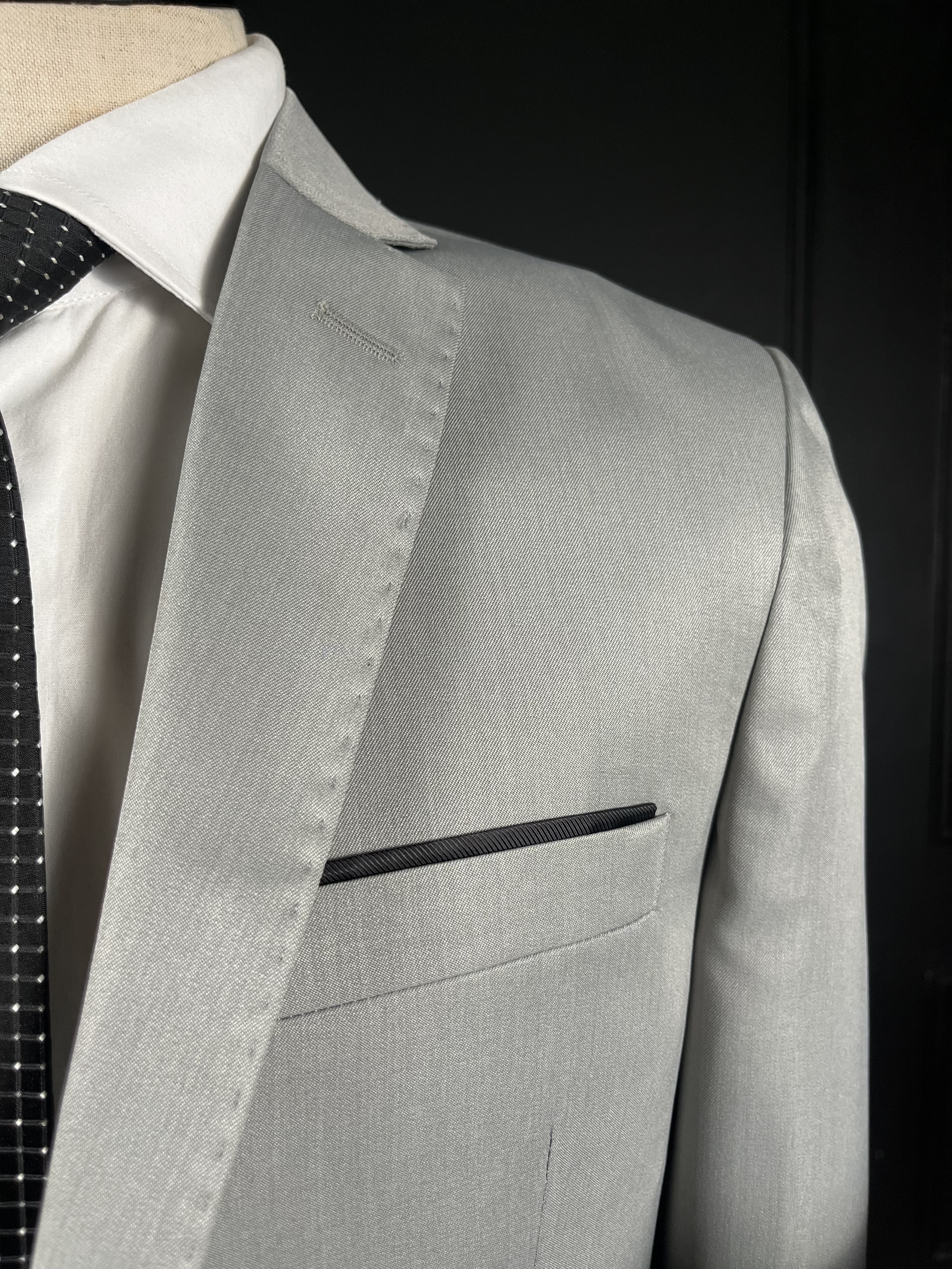 Costume Poliviscose Lapela Notch