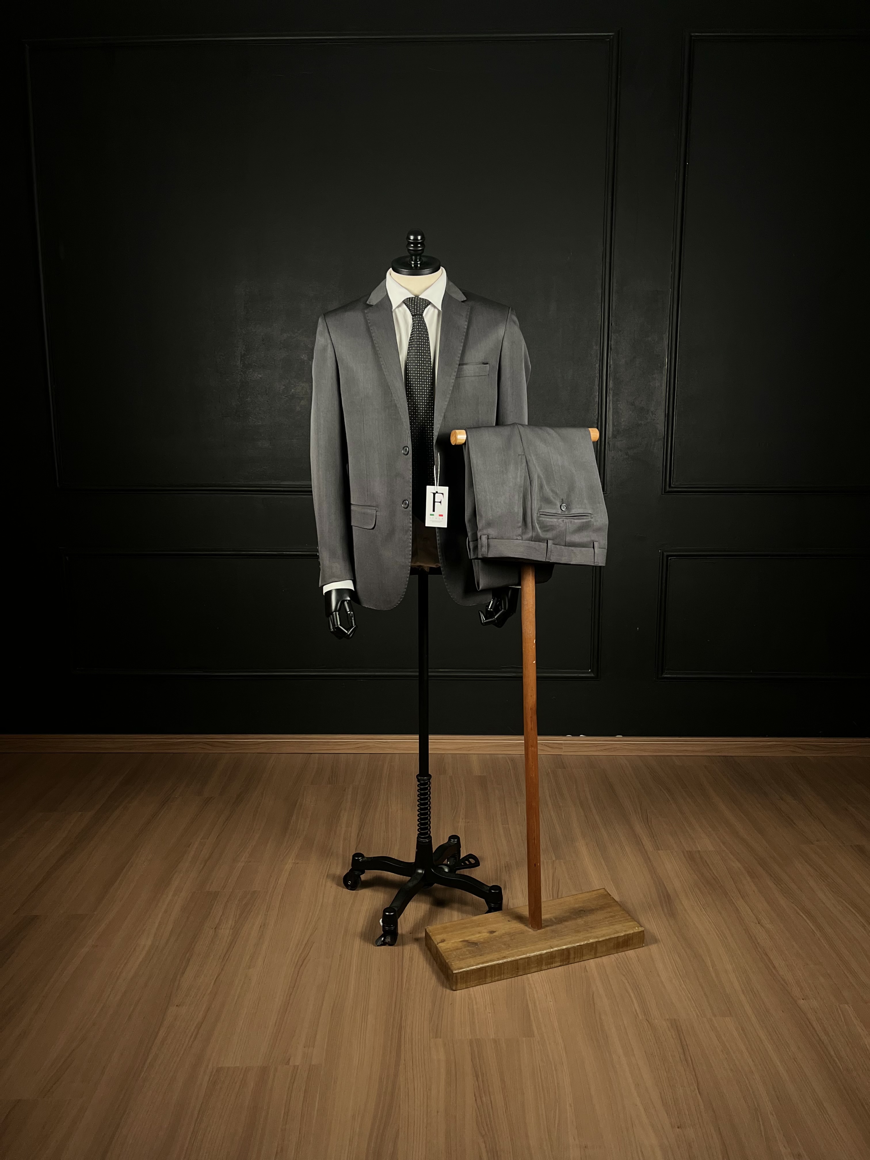 Costume Poliviscose Lapela Notch