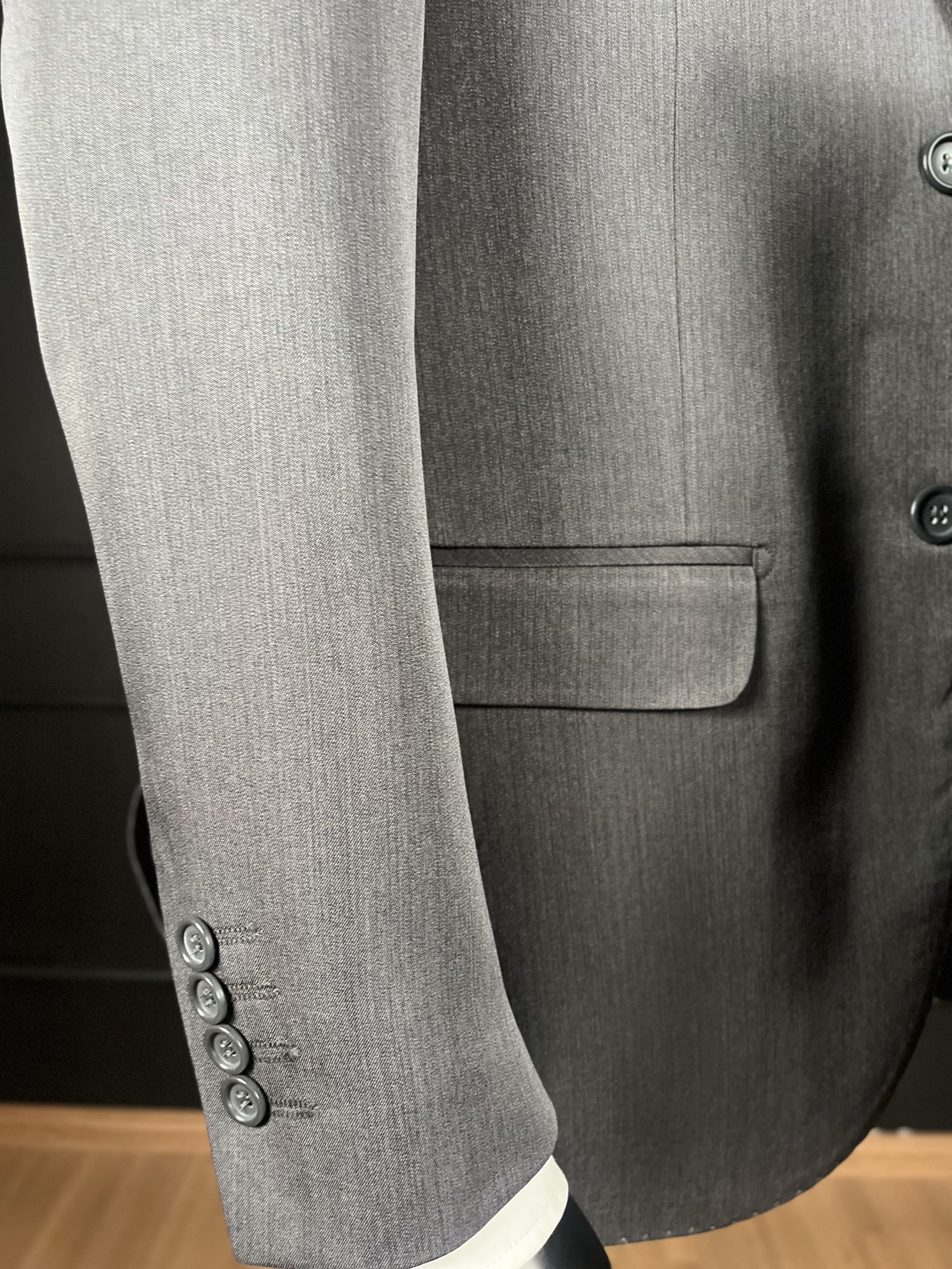 Costume Poliviscose Lapela Notch